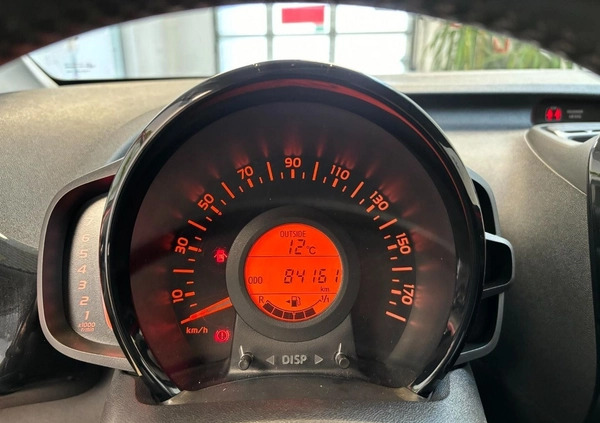 Toyota Aygo cena 41500 przebieg: 84158, rok produkcji 2017 z Białobrzegi małe 56
